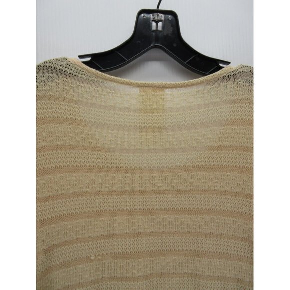 Blu Pepper Sweater Small Tunic Pullover Crochet Handkerchief Hem * - Picture 8 of 13